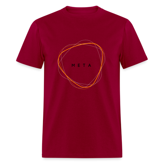 META Unisex Classic T-Shirt - dark red